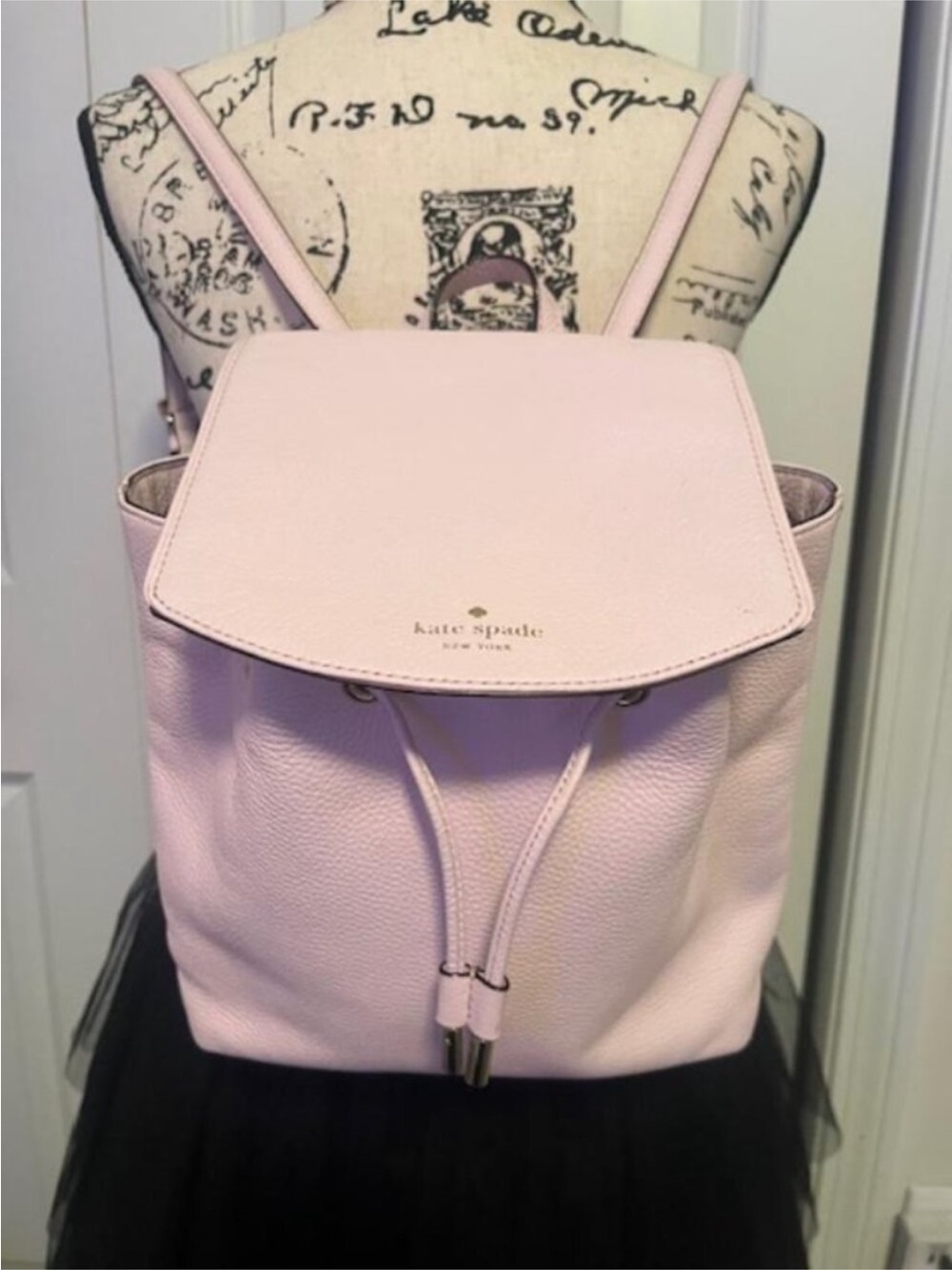 Kate Spade 2016 New York Mulberry Small Rose Pink Backpack/ WKA78138